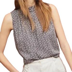 Anthropologie Cloth & Stone Floral Blouse